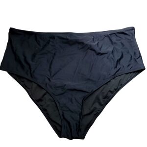 NWOT YONIQUE Bikini Bottom Sz XXL Black